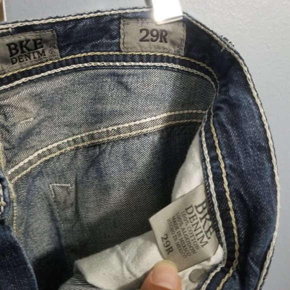 BKE Denim by Buckle Fulton Bootcut Distress Jeans - Picture 4 of 8